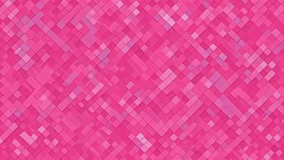 The primary subject of the image is a pink, patterned surface. The setting appears to be a room with a pink wall, and the visual style is a close-up of the pink patterned wall. The colors and mood of the image are predominantly pink, creating a warm and inviting atmosphere.