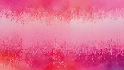 The primary subject of the image is a pink background with a digital art or illustration style. The setting is a pink background, and the visual style is a combination of digital art and illustration. The colors and mood of the image are predominantly pink, creating a warm and inviting atmosphere.