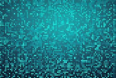 The primary subject of the image is a blue and green patterned background. The setting is a dark blue background with a green pattern, creating a visually striking contrast. The visual style is a digital art or illustration, as the pattern appears to be a digital creation. The colors and mood of the image are predominantly blue and green, with a sense of depth and complexity in the pattern.