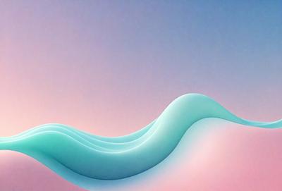 The primary subject of the image is a blue bird, which is the main focus of the scene. The bird is depicted in a swimming motion, with its body curved and its wings spread out. The setting is a blue sky, which serves as the backdrop for the bird's swimming motion. The visual style of the image is digital art, as it is a computer-generated illustration. The dominant colors in the image are blue and white, creating a calm and serene atmosphere.