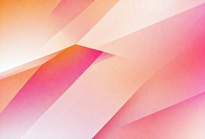 The primary subject of the image is a pink and white geometric pattern. The setting is a white background, and the visual style appears to be a digital art or illustration. The dominant colors in the image are pink and white, creating a warm and inviting atmosphere.