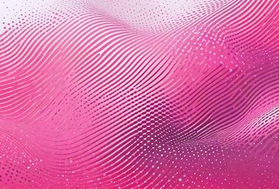 The primary subject of the image is a pink, swirling pattern that resembles a wave or a flowing substance. The setting is a pink background, which adds to the overall mood of the image. The visual style is a combination of digital art and illustration, creating a unique and eye-catching design. The colors and mood of the image are predominantly pink, giving it a warm and inviting atmosphere.