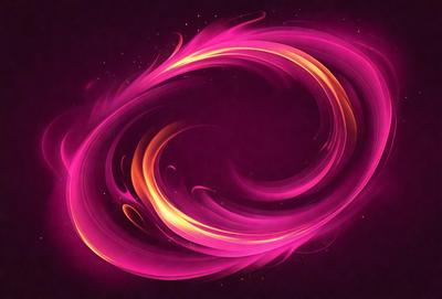 The primary subject of the image is a pink, swirling, and curling design, which appears to be a digital art or illustration. The setting is a purple background, which complements the vibrant colors of the design. The visual style is a combination of digital art and illustration, creating a unique and eye-catching pattern. The colors and mood of the image are predominantly pink, which gives it a warm and inviting atmosphere.