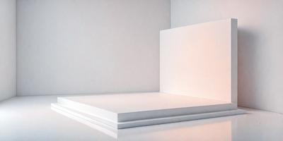 The primary subject of the image is a white wall. The setting is a room with a white wall, and the visual style is a photo. The colors and mood of the image are predominantly white, giving it a clean and minimalist appearance.