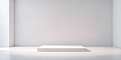 The primary subject of the image is a white wall. The setting is a plain white wall with no decorations or objects on it. The visual style is a simple, clean, and minimalist design. The colors and mood are predominantly white, creating a calm and uncluttered atmosphere.
