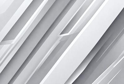 The primary subject of the image is a white, geometric pattern. The setting is a white background, which creates a clean and minimalist appearance. The visual style is a combination of digital art and illustration, as the pattern is created using a computer-generated design. The colors and mood of the image are predominantly white, giving it a calm and serene atmosphere.