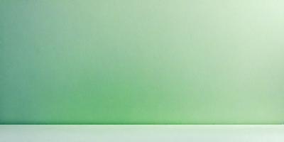 The primary subject of the image is a green wall. The setting is a plain, empty room with a green wall. The visual style is a photo, and the colors and mood are predominantly green, creating a calm and serene atmosphere.