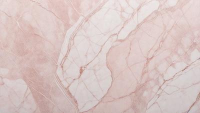 The primary subject of the image is a marble wall with a pinkish hue. The setting is a room with a pink background. The visual style is a close-up of the marble wall, showcasing its texture and color. The colors and mood of the image are predominantly pink, giving it a warm and inviting atmosphere.