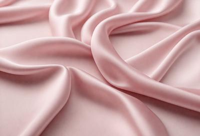The primary subject of the image is a pink fabric, which is the main object, scene, or focus of the image. The setting is a pink background, and the visual style is a photo. The colors and mood of the image are predominantly pink, creating a warm and inviting atmosphere.