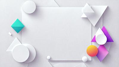 The primary subject of the image is a white sheet of paper with a pink circle on it. The setting is a white background, and the visual style appears to be a combination of digital art and illustration. The colors and mood of the image are predominantly white and pink, creating a clean and simple aesthetic.