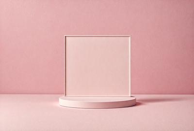 The primary subject of the image is a square-shaped piece of pink paper. The setting is a pink background, which creates a warm and inviting atmosphere. The visual style is a close-up of the pink paper, showcasing its texture and color. The colors and mood of the image are predominantly pink, giving it a soft and delicate appearance.