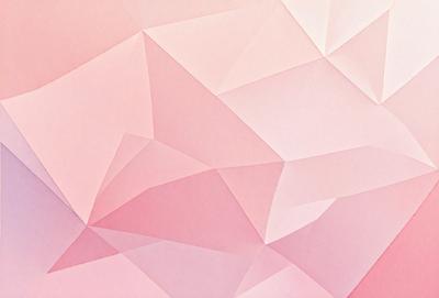 The primary subject of the image is a pink background with a geometric pattern. The setting is a pink wall, and the visual style is a combination of digital art and illustration. The dominant colors are pink and white, creating a warm and inviting atmosphere.