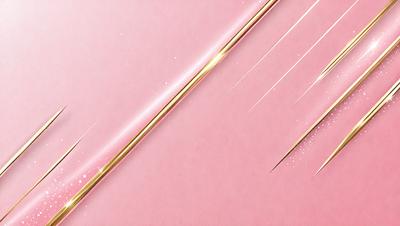 The primary subject of the image is a gold pen, which is placed on a pink background. The setting appears to be a pink paper or a pink wall. The visual style of the image is a close-up of the pen, with a focus on its color and texture. The colors and mood of the image are predominantly pink, creating a warm and inviting atmosphere.