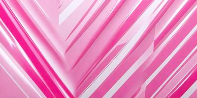 The primary subject of the image is a pink and white striped pattern. The setting is a white background, and the visual style appears to be a digital art or illustration. The dominant colors are pink and white, creating a vibrant and lively atmosphere.