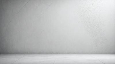 The primary subject of the image is a person standing in front of a white wall. The setting is a plain, white wall with no other visible elements. The visual style is a photo, and the colors and mood are predominantly white, giving the image a clean and minimalist appearance.