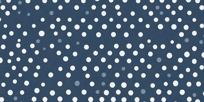 The primary subject of the image is a pattern of white dots on a blue background. The setting is a dark blue sky, and the visual style appears to be a digital art or illustration. The dominant colors are white and blue, creating a calm and serene atmosphere.