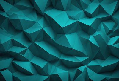 The primary subject of the image is a blue and white geometric pattern. The setting is a blue background, which creates a visually striking contrast with the pattern. The visual style is a combination of digital art and illustration, giving the image a modern and artistic appearance. The dominant colors are blue and white, creating a calm and soothing atmosphere.