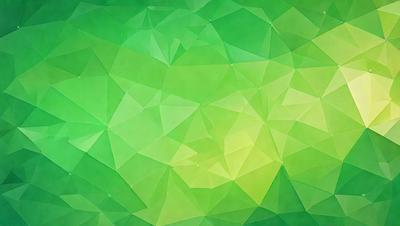 The primary subject of the image is a green geometric pattern, which is the main focus of the image. The setting is a green background, which complements the pattern. The visual style is a combination of digital art and illustration, creating a unique and eye-catching design. The dominant colors are green and white, giving the image a fresh and lively atmosphere.