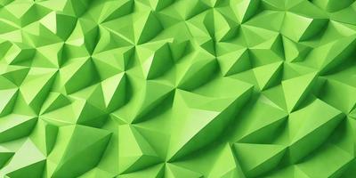 The primary subject of the image is a green, geometric pattern. The setting is a green background, which creates a vibrant and lively atmosphere. The visual style is a combination of digital art and illustration, giving the image a unique and creative appearance. The dominant colors are green, which creates a sense of freshness and growth, and the geometric pattern adds a sense of order and structure to the scene.