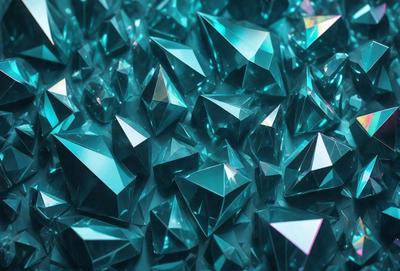 The primary subject of the image is a close-up of a blue crystal, which is the main object in the scene. The setting is a blue background, which creates a visually appealing contrast with the blue crystal. The visual style of the image is a close-up of the crystal, showcasing its intricate details. The dominant colors in the image are blue, which creates a calming and serene atmosphere.