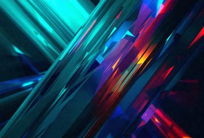 The primary subject of the image is a blue and purple colored glass wall. The setting is a room with a blue and purple colored glass wall. The visual style is digital art, as the image is a digital artwork. The dominant colors and overall atmosphere are blue and purple, creating a calming and serene ambiance.