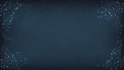 The primary subject of the image is a large, dark blue surface with a few white lights scattered across it. The setting appears to be a nighttime sky, with the blue background providing a contrasting backdrop for the white lights. The visual style of the image is a combination of a photo and digital art, creating a unique and captivating atmosphere. The colors and mood of the image are predominantly dark and moody, with the blue background and white lights adding a sense of depth and intrigue to the scene.