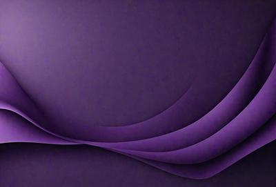 The primary subject of the image is a purple background with a curved design. The setting is a dark room, and the visual style appears to be a digital art or illustration. The dominant colors are purple and black, creating a moody and dramatic atmosphere.