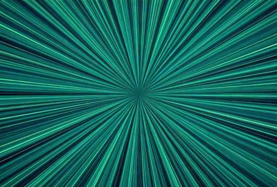 The primary subject of the image is a bright green light, which appears to be a neon light or a light source with a green hue. The setting is a dark background, which contrasts with the bright green light. The visual style of the image is a close-up of the light source, emphasizing its vibrant color. The colors and mood of the image are predominantly green, creating a lively and energetic atmosphere.