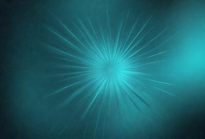 The primary subject of the image is a bright blue light, which appears to be a light source or a neon sign. The setting is a dark background, which contrasts with the bright blue light. The visual style of the image is digital art, as it is a computer-generated image. The dominant colors are blue and black, creating a vibrant and energetic atmosphere.