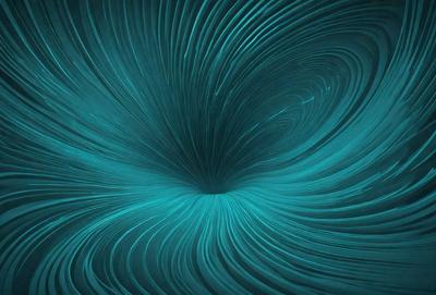 The primary subject of the image is a blue spiral, which appears to be a swirling vortex. The setting is a dark blue background, which contrasts with the spiral. The visual style is a combination of digital art and illustration, creating a unique and captivating scene. The dominant colors are blue and black, giving the image a mysterious and intriguing atmosphere.
