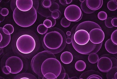 The primary subject of the image is a purple background with a pattern of purple and white circles. The setting is a purple background with a pattern of purple and white circles. The visual style is a digital art or illustration. The colors and mood are predominantly purple, creating a calm and soothing atmosphere.