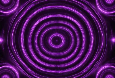 The primary subject of the image is a purple circle, which appears to be a purple ring or a purple circle with a hole in the center. The setting is a purple background, which adds to the overall visual style. The image is a digital art or illustration, showcasing the purple circle as the main focus. The colors and mood of the image are predominantly purple, creating a unique and striking visual effect.