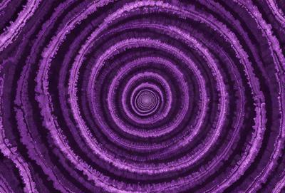 The primary subject of the image is a purple spiral, which appears to be a digital art or illustration. The spiral is set against a purple background, creating a visually striking and unique visual style. The colors and mood of the image are predominantly purple, giving it a calm and serene atmosphere.