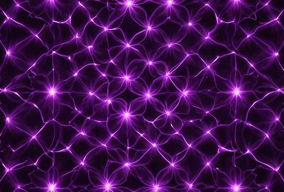 The primary subject of the image is a purple pattern or design, which is the main focus of the image. The setting or background is a purple surface, which complements the purple pattern. The visual style of the image is a combination of digital art and illustration, creating a unique and eye-catching design. The colors and mood of the image are predominantly purple, giving it a calming and soothing atmosphere.