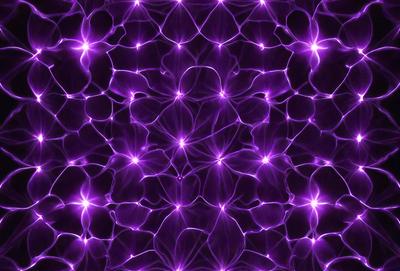 The primary subject of the image is a purple pattern or design, which is the main focus of the image. The setting or background is a purple background, which complements the purple pattern. The visual style of the image is digital art or illustration, as it appears to be a digital creation. The colors and mood of the image are predominantly purple, creating a calm and serene atmosphere.
