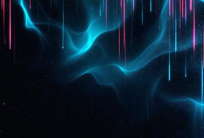The primary subject of the image is a blue and purple swirl pattern, which is the main object, scene, or focus of the image. The setting or background is a dark, starry sky, which adds to the overall atmosphere. The visual style of the image is digital art, as it appears to be a digital illustration or drawing. The dominant colors in the image are blue and purple, creating a sense of depth and movement in the swirl pattern.