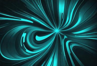 The primary subject of the image is a blue and purple spiral pattern. The setting is a dark background, which contrasts with the vibrant colors of the spiral pattern. The visual style appears to be a digital art or illustration, as the spiral pattern is intricate and detailed. The dominant colors in the image are blue and purple, creating a calming and serene atmosphere.