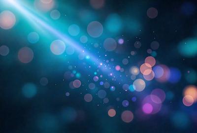 The primary subject of the image is a bright blue light, which appears to be a light source or a neon sign. The setting is a dark blue background, which contrasts with the bright blue light. The visual style of the image is a digital art or illustration, as it features a colorful and vibrant light source. The colors and mood of the image are predominantly blue, creating a calm and serene atmosphere.