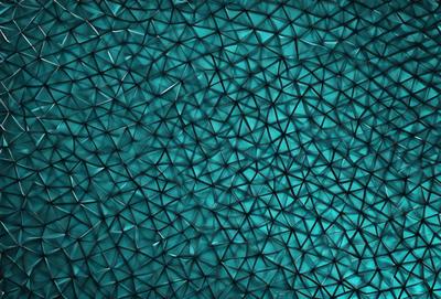The primary subject of the image is a blue background with a pattern of small, white, and blue dots. The setting appears to be a blue wall or a blue surface, creating a visually appealing and unique design. The visual style of the image is a combination of digital art and illustration, as the dots are arranged in a way that resembles a textured surface. The colors and mood of the image are predominantly blue, with the white dots adding a touch of brightness and contrast.
