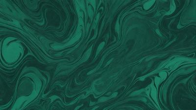 The primary subject of the image is a close-up of a green and blue swirling pattern, which appears to be a digital art or illustration. The setting is a dark background, and the visual style is a mix of digital art and a patterned texture. The dominant colors in the image are green and blue, creating a vibrant and lively atmosphere.