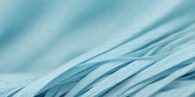 The primary subject of the image is a blue fabric, which appears to be a piece of denim. The setting is a blue background, which creates a striking contrast with the fabric. The visual style is a close-up of the denim fabric, showcasing its texture and details. The colors and mood of the image are predominantly blue, giving it a calm and serene atmosphere.