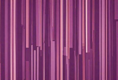 The primary subject of the image is a purple and pink striped pattern. The setting is a dark background, which contrasts with the vibrant colors of the pattern. The visual style appears to be a digital art or illustration, as the colors and patterns are well-defined and consistent throughout the image. The dominant colors are purple and pink, creating a warm and inviting atmosphere.