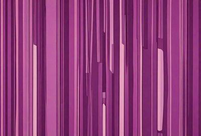 The primary subject of the image is a purple tree with a lot of branches. The setting is a forest, and the visual style is a digital art or illustration. The dominant colors are purple and pink, creating a calm and serene atmosphere.