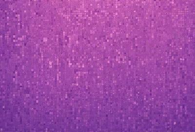 The primary subject of the image is a purple background with a pattern of small squares. The setting is a purple wall, and the visual style is a digital art or illustration. The dominant colors are purple and the overall atmosphere is a mix of artistic and digital elements.