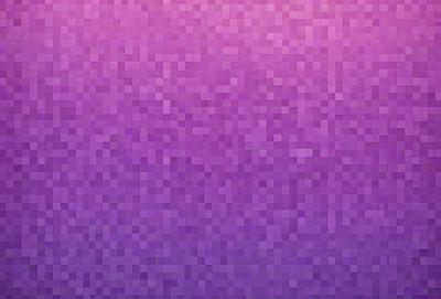 The primary subject of the image is a purple background with a pattern of squares. The setting is a purple wall, and the visual style is a digital art or illustration. The dominant colors are purple and pink, creating a calm and soothing atmosphere.