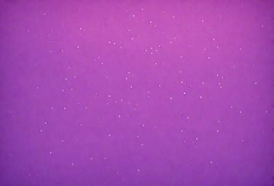 The primary subject of the image is a purple background with white stars scattered across it. The setting appears to be a night sky, and the visual style is a combination of a photo and digital art. The dominant colors are purple and white, creating a calm and serene atmosphere.