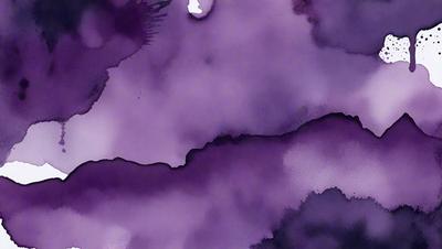 The primary subject of the image is a purple cloudy sky. The setting is a purple background, which creates a unique and artistic visual style. The colors and mood of the image are predominantly purple, giving it a calming and serene atmosphere.