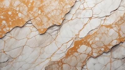 The image features a marble wall with a unique, textured surface. The wall is made of marble, giving it a natural and elegant appearance. The marble wall is adorned with a pattern of orange and white, creating a visually striking contrast. The overall atmosphere of the image is one of sophistication and luxury, as the marble wall serves as a beautiful and high-quality backdrop.