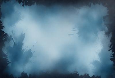 The primary subject of the image is a blue background with a white, cloudy sky. The setting is a cloudy sky, and the visual style is a digital art or illustration. The dominant colors are blue and white, creating a calm and serene atmosphere.