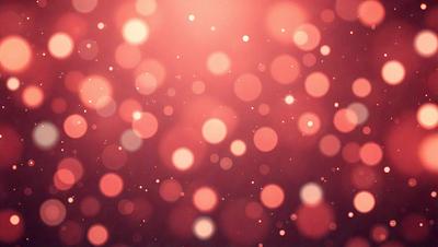 The primary subject of the image is a close-up of a red background with a pattern of red and white dots. The setting is a dark room, and the visual style appears to be a digital art or illustration. The dominant colors in the image are red and white, creating a bold and vibrant atmosphere.
